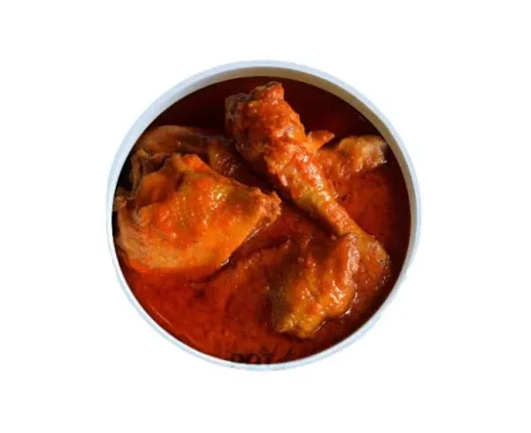 Whole chicken in stew