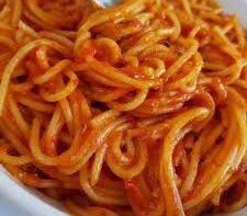 Jollof Spaghetti